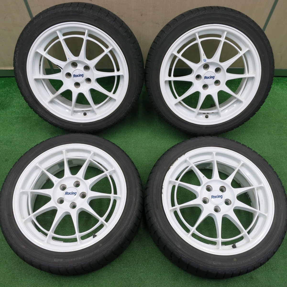 [送料無料] 4本価格★86 BRZ 等 ENKEI Racing NT03 215/45R17 スタッドレス ヨコハマ アイスガード iG50 エンケイ レーシング 17インチ PCD100/5H★4112704TNス