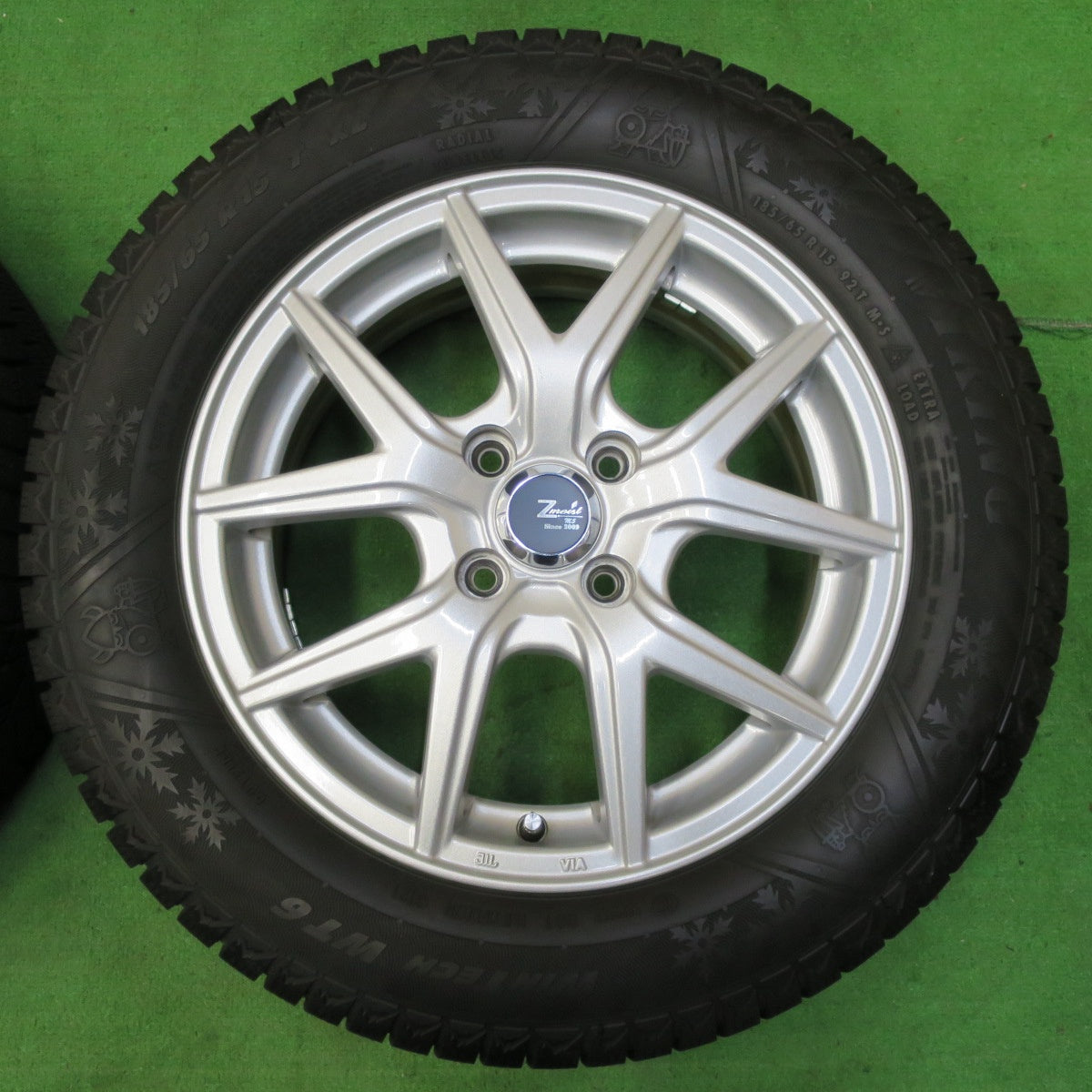 送料無料* バリ溝！21年！キレイ！9分☆スタッドレス 185/65R15 バイキング WINTECH WT6 Zmeist M5 15イ |  名古屋/岐阜の中古カー用品・工具の買取/販売ならガレージゲット