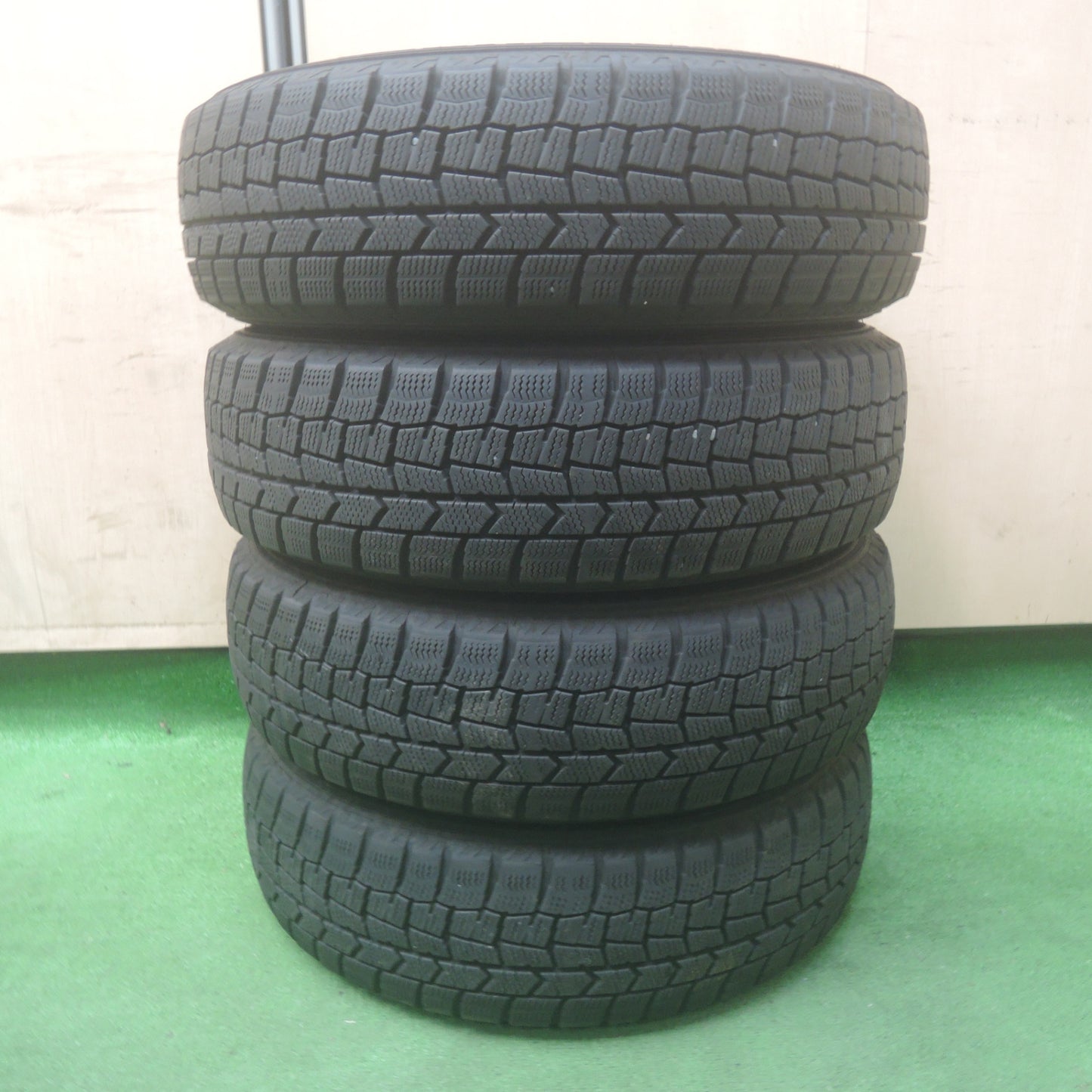 *送料無料* バリ溝！21年！キレイ！9分★スタッドレス 165/65R14 ダンロップ ウインターマックス WM02 SIBILLA NEXT W5 シビラ PCD100/4H★4071001SYス