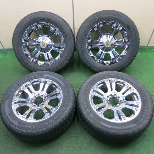 *送料無料* バリ溝！9.5分★KMC XD SERIES 275/60R20 ヨコハマ ジオランダー A/T G015 20インチ PCD139.7 150/5H マルチ★4041017TNノ