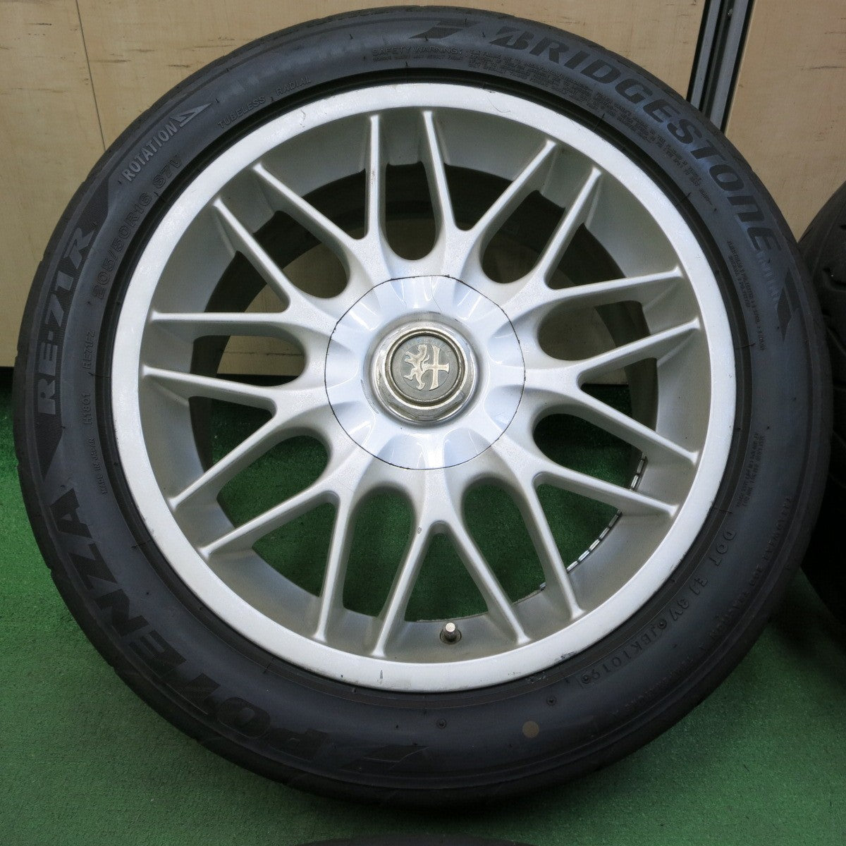 *送料無料* 4本価格★205/50R16 ERGLANZ ブリヂストン ポテンザ RE-71R エルグランツ 16インチ PCD100 114.3/4H マルチ★4050609イノ