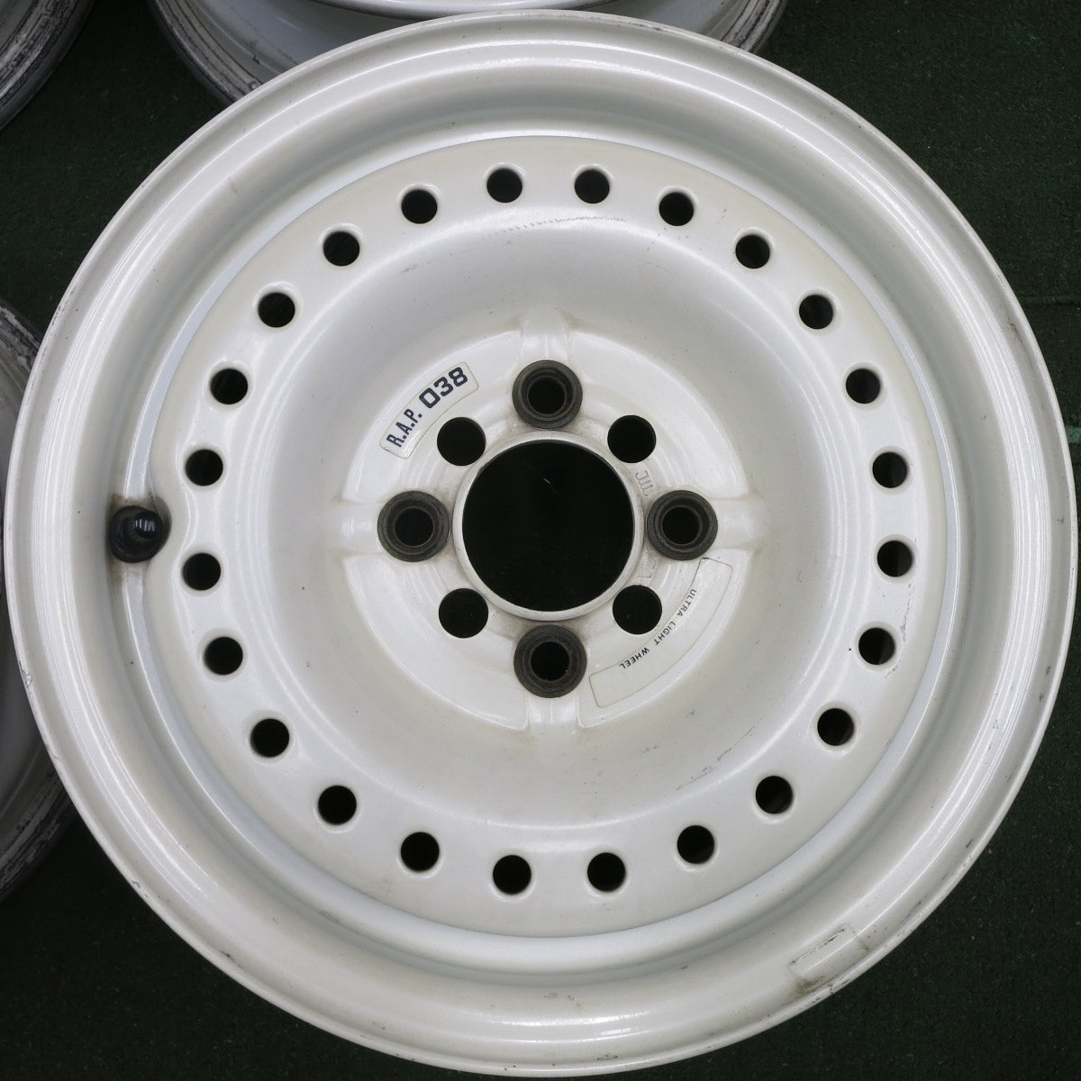 *送料無料* レア 希少★ウルトラ ライト ホイール R.A.P. 038 ULTRA LIGHT WHEEL 13インチ 5J×13 PCD100/4H★4062808HAホ