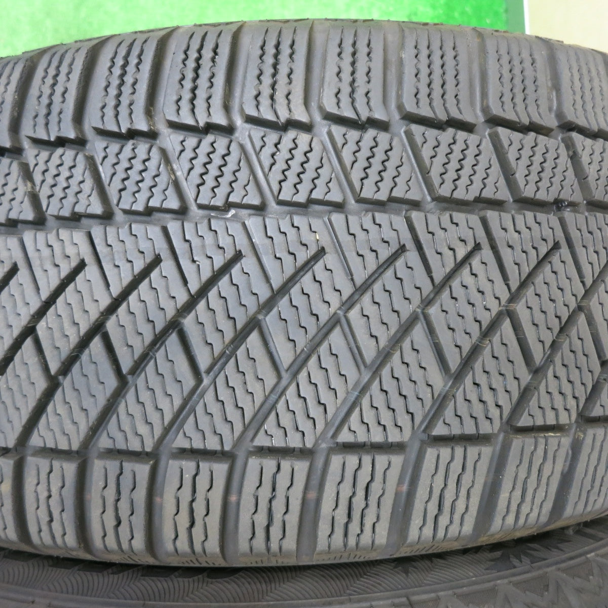 [送料無料] バリ溝！21年！キレイ！8.5分★スタッドレス 215/55R17 バイキング WINTECH WT6 ZACK JP-550 MONZA ザック PCD114.3/5H★4100107NJス