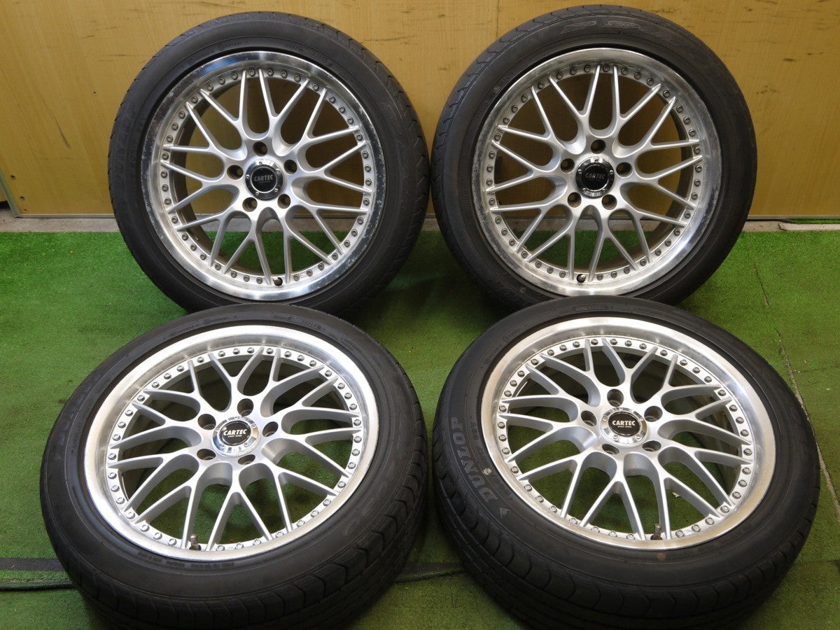 *送料無料* ★４本価格 205/50R17 ダンロップ SPスポーツ 2050 CARTEC SPORT 17インチ PCD114.3/5H★2060603クノ