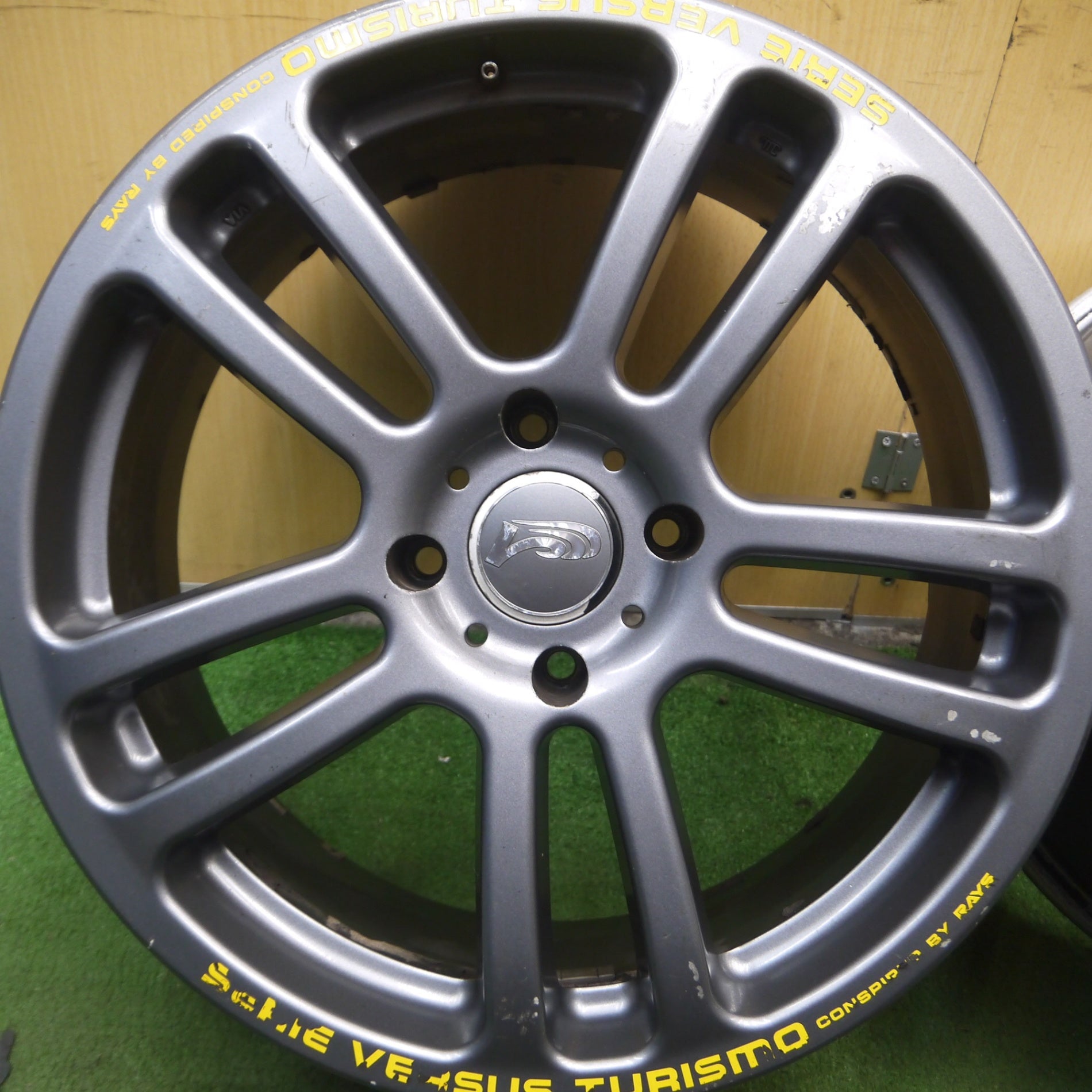 *送料無料* 4本価格★RAYS VERSUS TURISMO SPADA レイズ ベルサス ツーリズモ スパーダ 18インチ ホイール  18×7.5J PCD114.3/4H★4052103Hホ