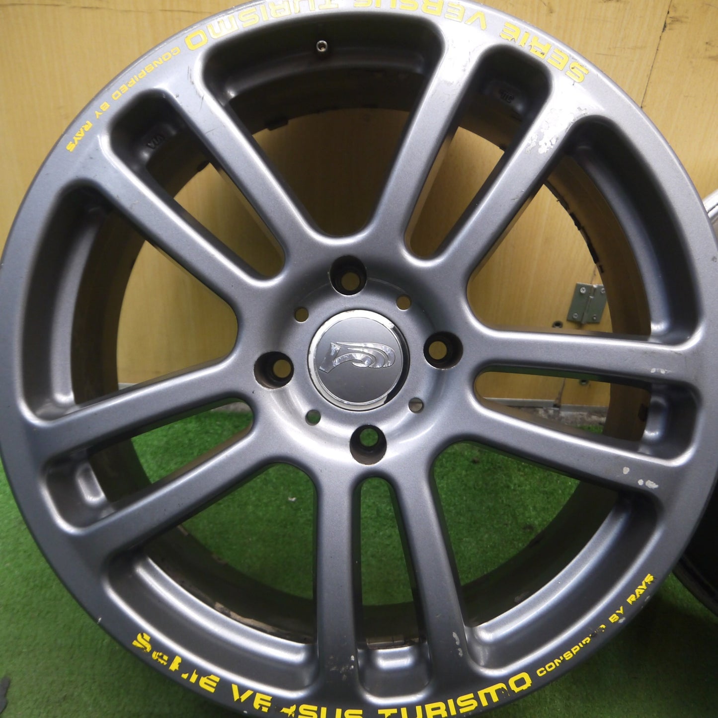 *送料無料* 4本価格★RAYS VERSUS TURISMO SPADA レイズ ベルサス ツーリズモ スパーダ 18インチ ホイール 18×7.5J PCD114.3/4H★4052103Hホ