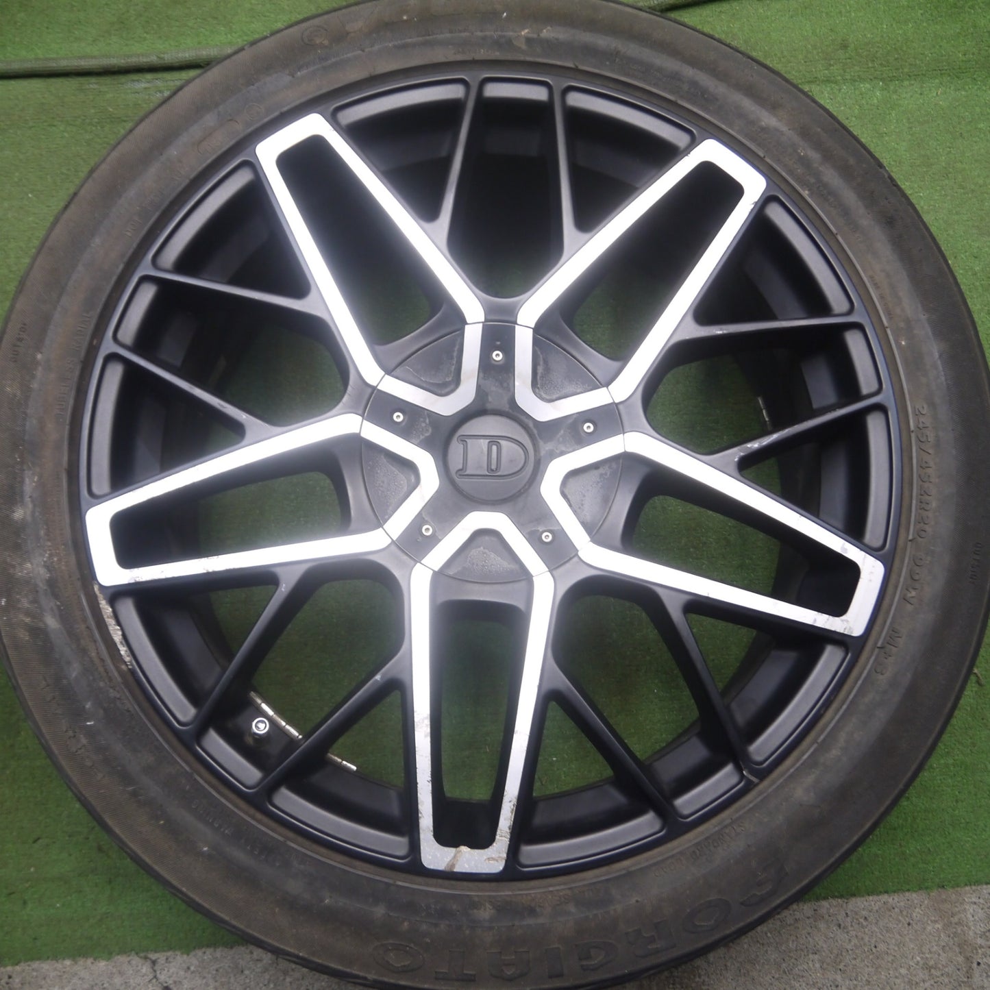 *送料無料* 4本価格★DeMODA CONCEPT 245/45R20 FORGIATO VOCE ディモーダコンセプト 20インチ PCD114.3/5H★4031511Hノ