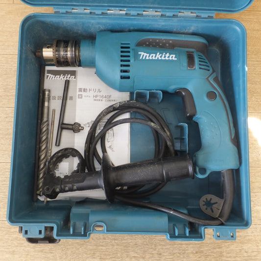 [送料無料] ★マキタ makita 16mm 震動ドリル HP1640F　鉄工 13mm コンクリート 16mm　100V 7.2A 50-60Hz 680W★