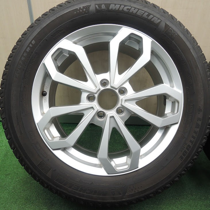 *送料無料* キレイ★255/55R18 スタッドレス AGA TAS ミシュラン LATITUDE X-ICE XI2 18インチ  PCD112/5H★3112406TNス