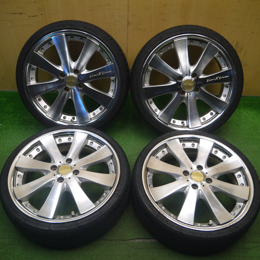 [送料無料] バリ溝！8.5分★165/40R17 ナンカン NOBLE SPORT NS-20 LimiX LINEA LL-02 リミックスリネア 17インチ PCD100/4H★5021001Hノ