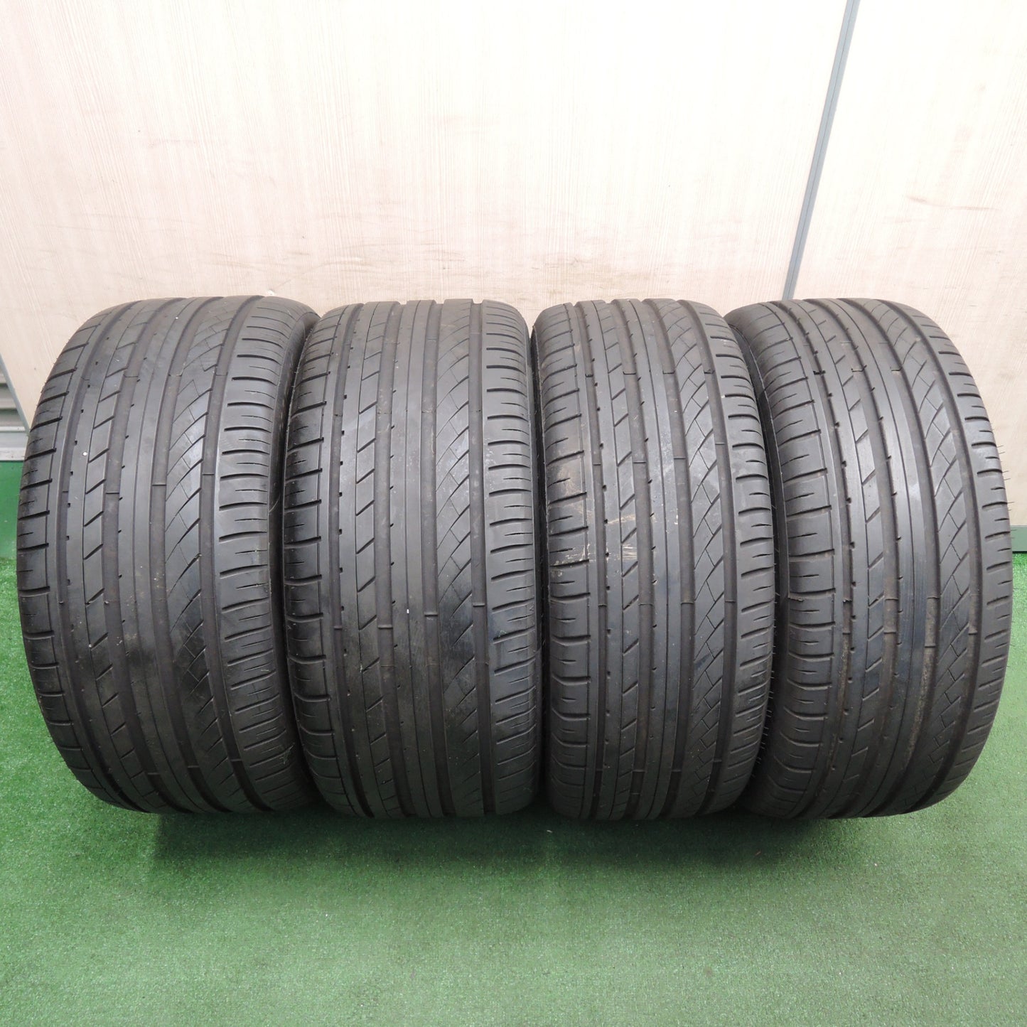 *送料無料* バリ溝！21年！9.5分★BMW等 BREYTON TYPE-11 RACE GT 245/40R19 275/35R19 ハイフライ HF805 ブレイトン PCD120/5H★4031803TNノ