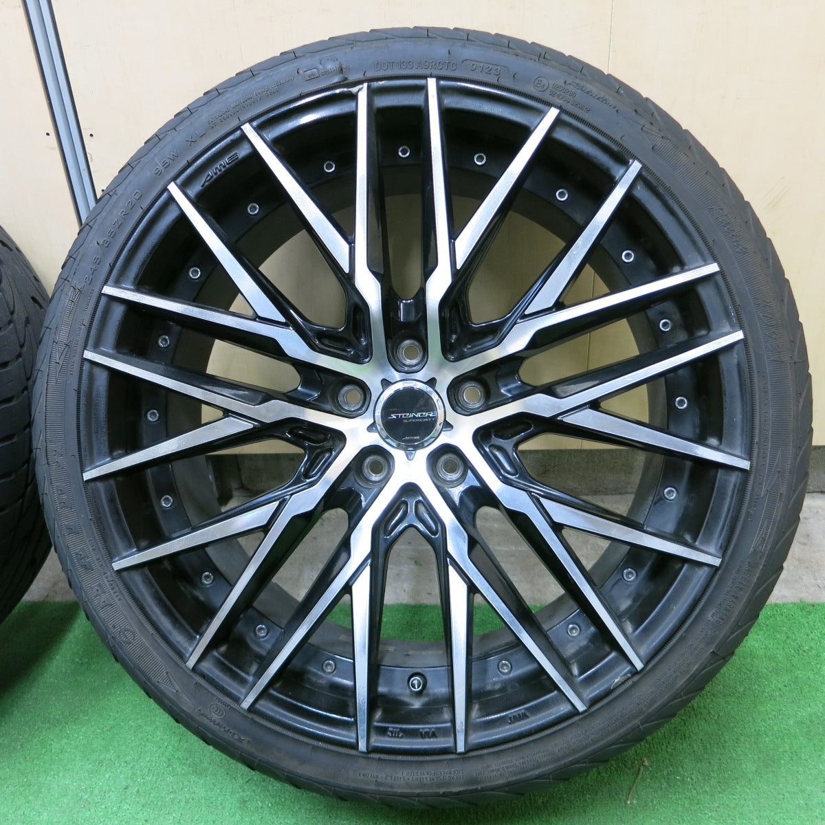 *送料無料* 4本価格！23年★STEINER AME CVX 245/35R20 ハイダ HD921 シュタイナー 20インチ PCD114.3/5H★4062102ナノ