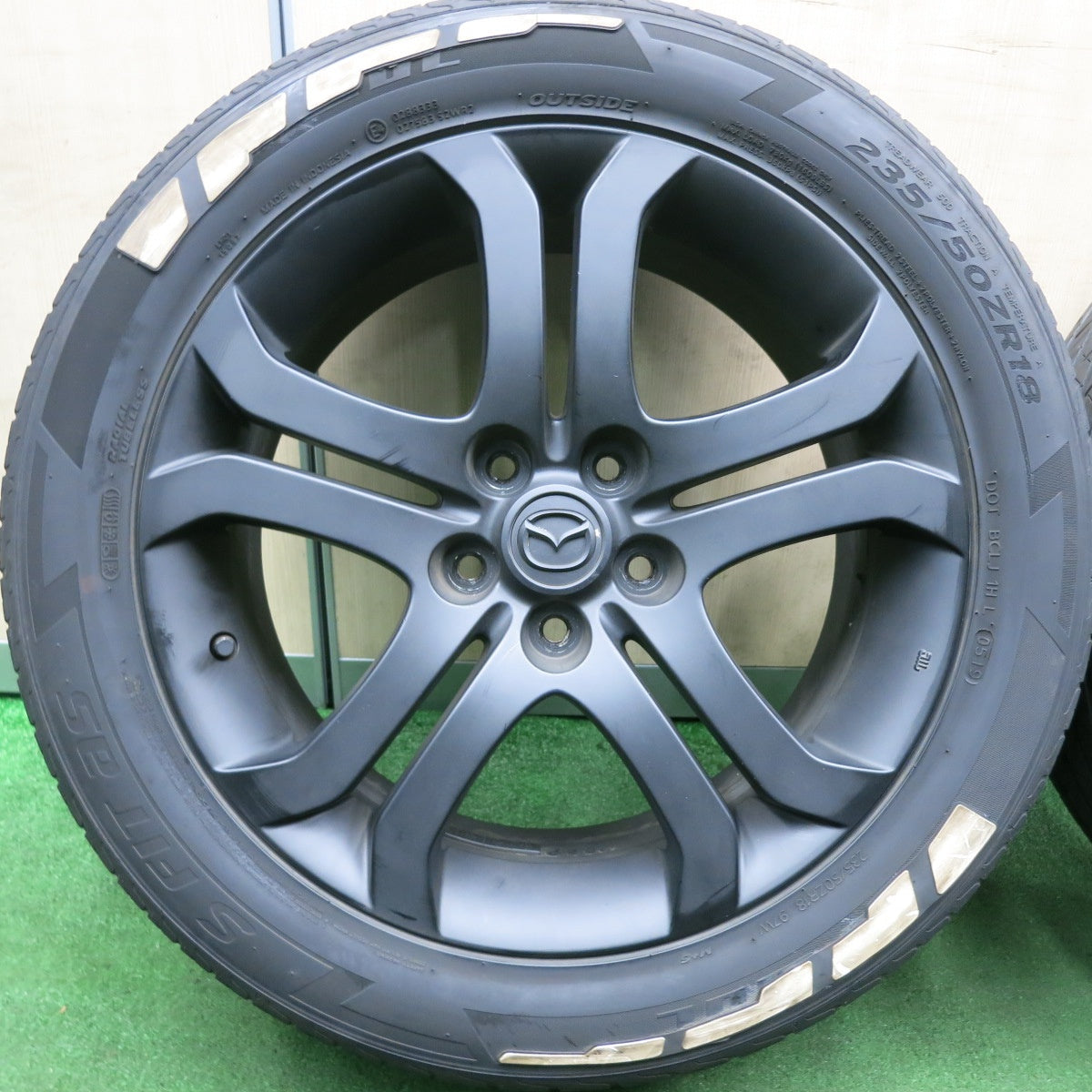 送料無料* 4本価格☆マツダ MPV 純正 235/50R18 ラウフェン s FIT as 18インチ PCD114.3/5H☆4060 |  名古屋/岐阜の中古カー用品・工具の買取/販売ならガレージゲット