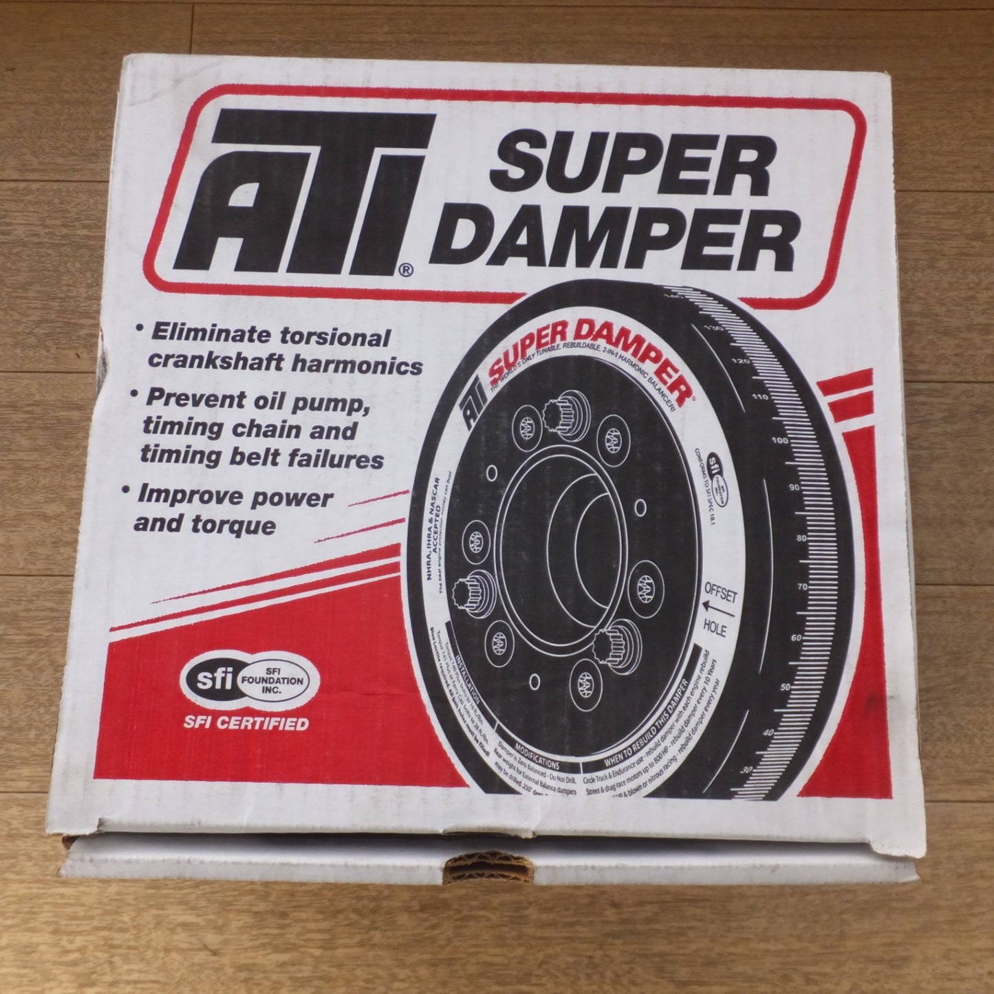 [送料無料] 未使用★ATI スーパーダンパー SUPER DAMPER ATI918572　トヨタ スープラ　SFI CERTIFIED★