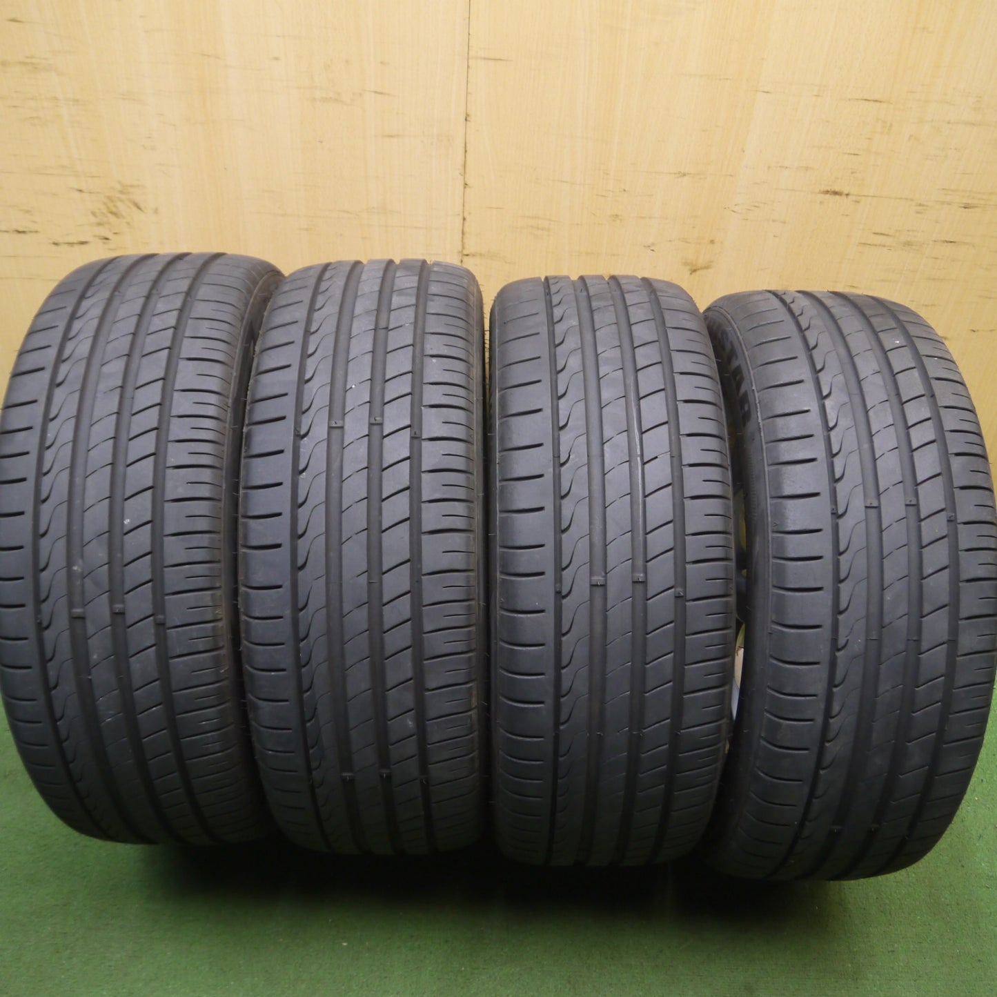 *送料無料* バリ溝！20年！8.5分★ワーゲン ゴルフ ヴァリアント 純正 225/45R17 トライスター SPORTPOWER2 17インチ PCD112/5H★4042405Hノ