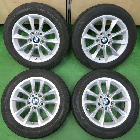 *送料無料* バリ溝！20年！キレイ！9.5分★BMW 1シリーズ F20 純正 205/55R16 ファルケン ZIEX ZE914 16インチ PCD120/5H★4033007イノ