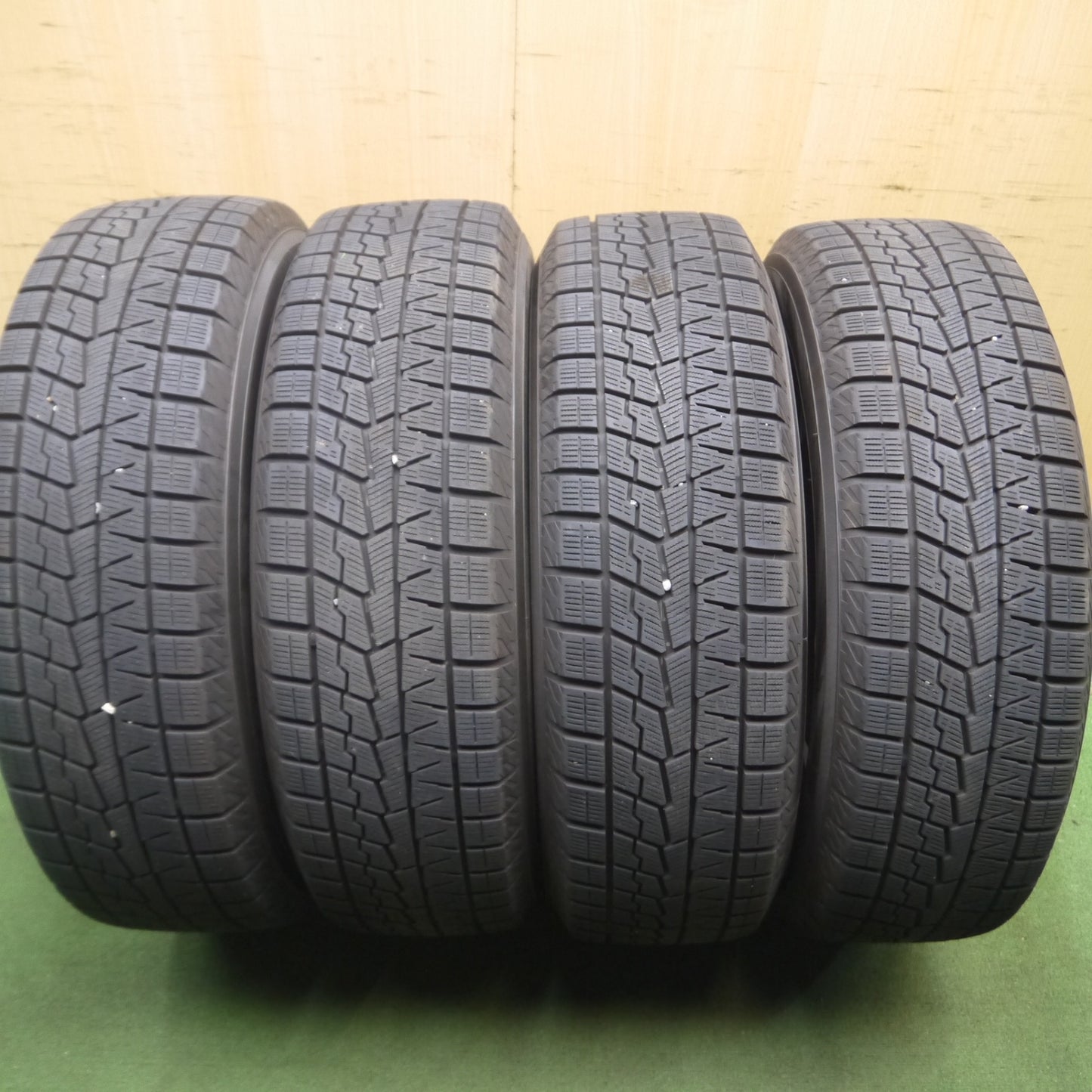 *送料無料* バリ溝！21年！キレイ！ほぼ10分★ベンツ X247 GLB 純正 215/60R18 スタッドレス ヨコハマ アイスガード iG70 18インチ PCD112/5H★4051711Hス