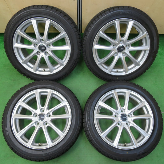 *送料無料* バリ溝！22年！キレイ！9.5分★スタッドレス 215/50R17 ブリヂストン アイスパートナー2 PREO プレオ 17インチ PCD114.3/5H★4082503イス