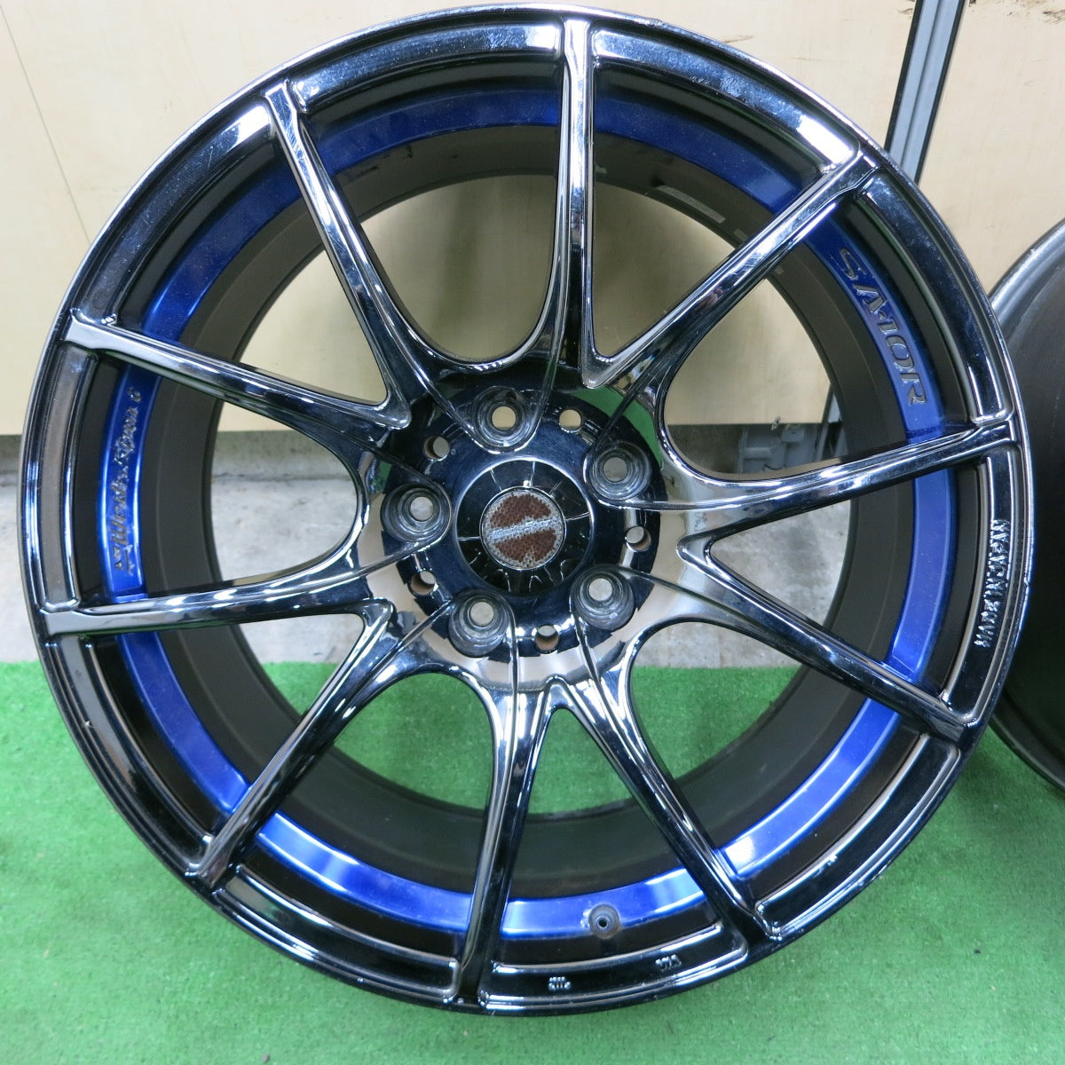 *送料無料* 4本価格★WedsSport SA-10R ホイール 18インチ 18×8.5J 18×9.5J ウェッズスポーツ 18インチ  PCD114.3/5H★4082802ナホ