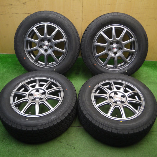 [送料無料] バリ溝！22年！キレイ！9分★プリウス 等 LOXARNY SPORT 195/65R15 スタッドレス グッドイヤー アイスナビ7 ロクサーニ スポーツ 15インチ PCD100/5H★5030405Hス