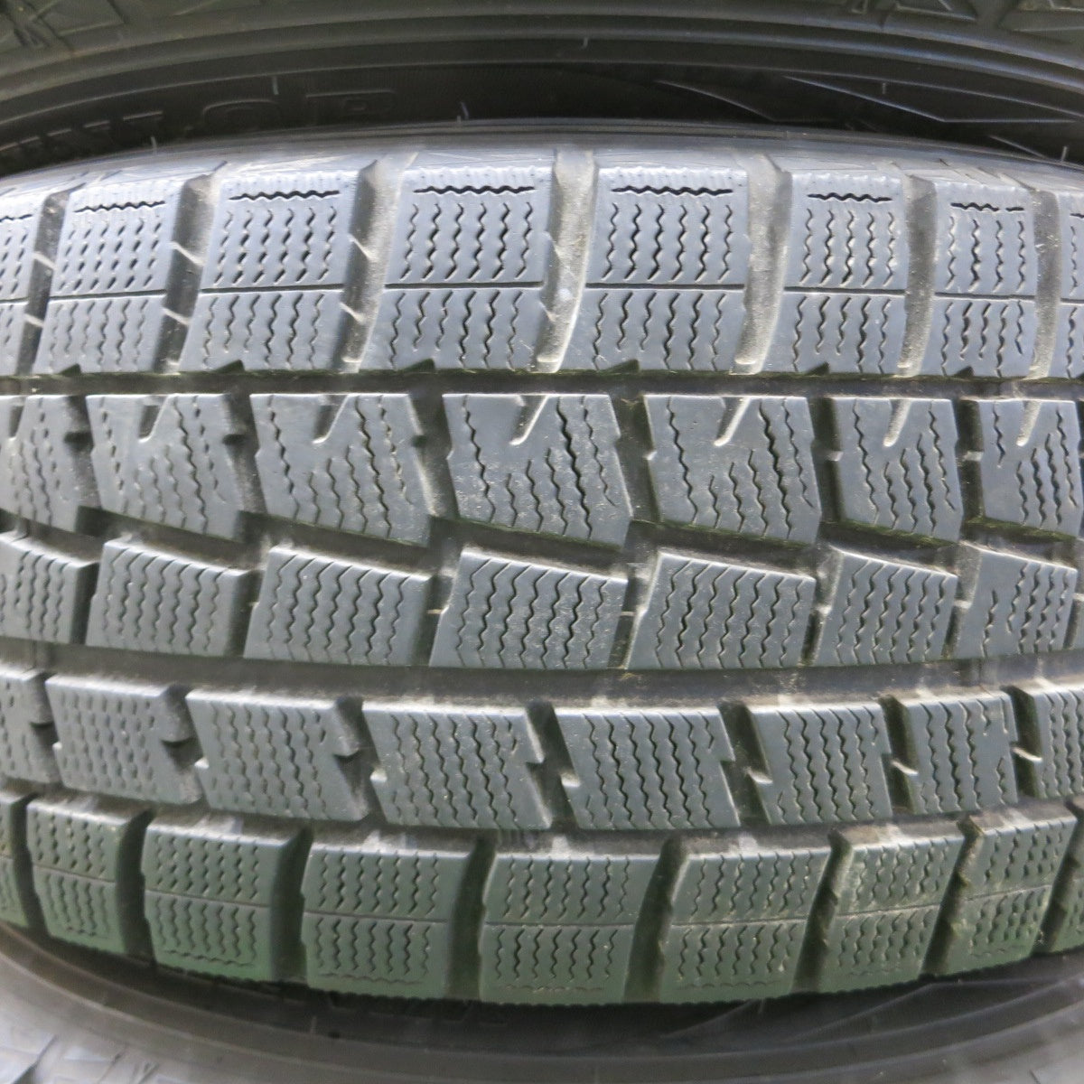 *送料無料* バリ溝！9.5分★トヨタ アリスト 純正 215/60R16 スタッドレス ダンロップ ウインターマックス WM01 16インチ PCD114.3/5H★4060802ナス