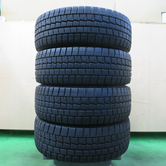 [送料無料] バリ溝！9.5分★スタッドレス 215/60R16 ダンロップ ウインターマックス WM01 タイヤ 16インチ エスティマ クラウン CX-3 オデッセイ等★4102508イスタ