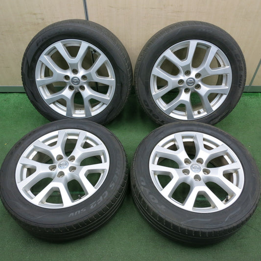 *送料無料* 4本価格★日産 T31 エクストレイル 純正 225/55R18 トーヨー プロクセス CF2 SUV 18インチ PCD114.3/5H★4062601HAノ