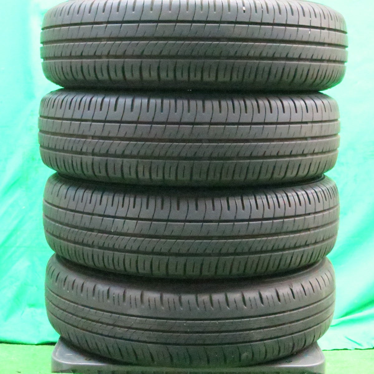 *送料無料* 4本価格★ダイハツ ミライース 純正 スチール 155/70R13 ダンロップ エナセーブ EC204 13インチ PCD100/4H★4050601ナノ