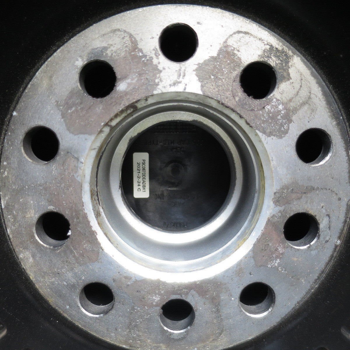 [送料無料] バリ溝！22年！キレイ！9.5分！1本★DEAN COLORADO 215/60R16 ヨコハマ ジオランダー A/T G015 ディーン コロラド 16インチ PCD112 120/5H マルチ★5031103Hノ