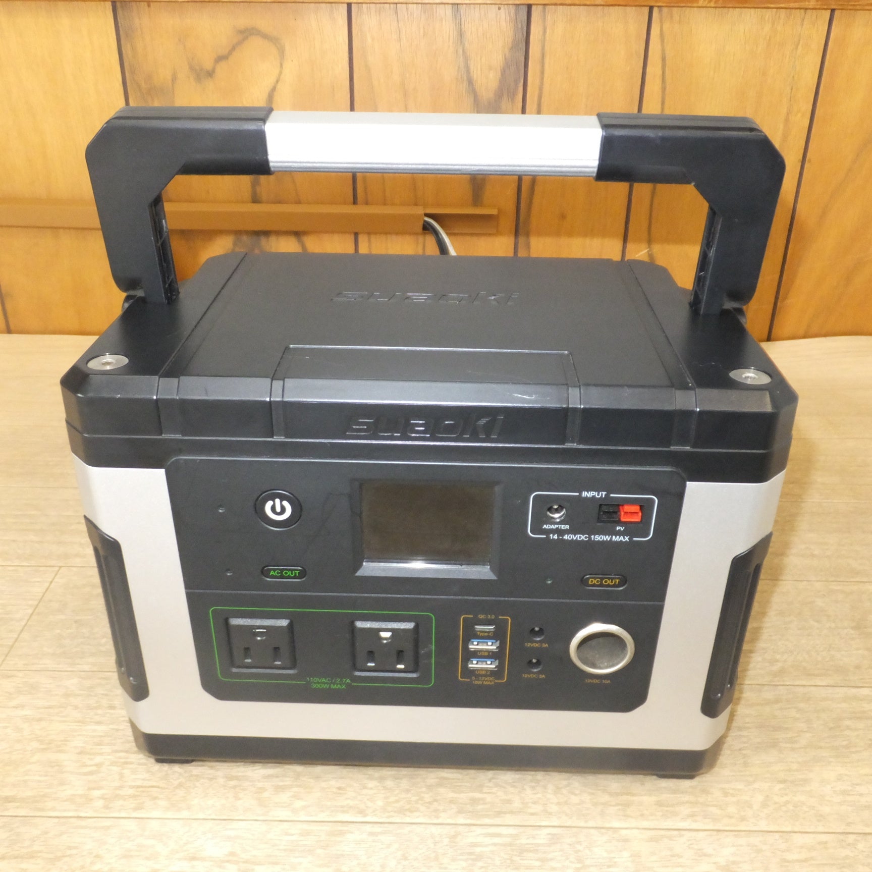 送料無料] ジャンク☆スアオキ suaoki ポータブル電源 Portable Power Station G500 battery ch |  名古屋/岐阜の中古カー用品・工具の買取/販売ならガレージゲット