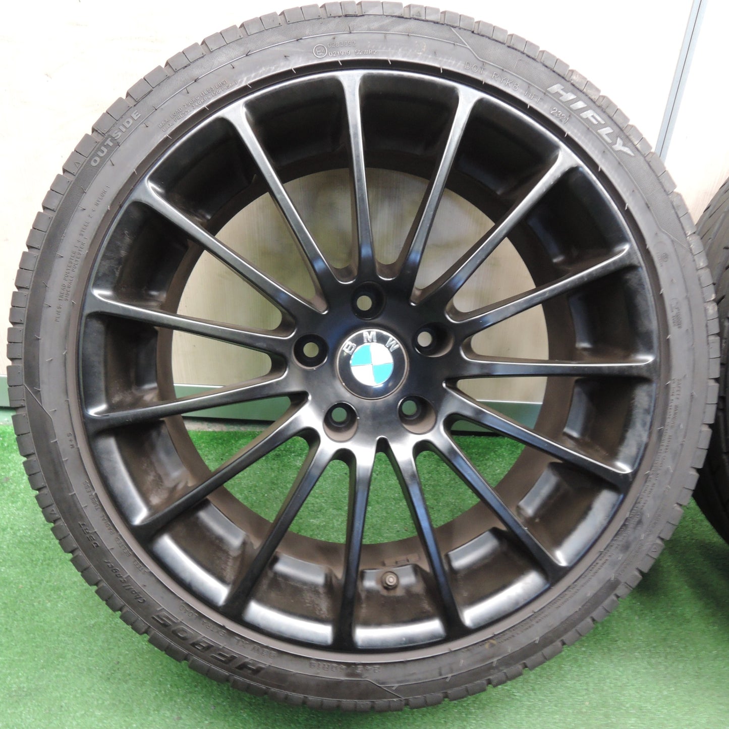 *送料無料* バリ溝！21年！9.5分★BMW等 BREYTON TYPE-11 RACE GT 245/40R19 275/35R19 ハイフライ HF805 ブレイトン PCD120/5H★4031803TNノ