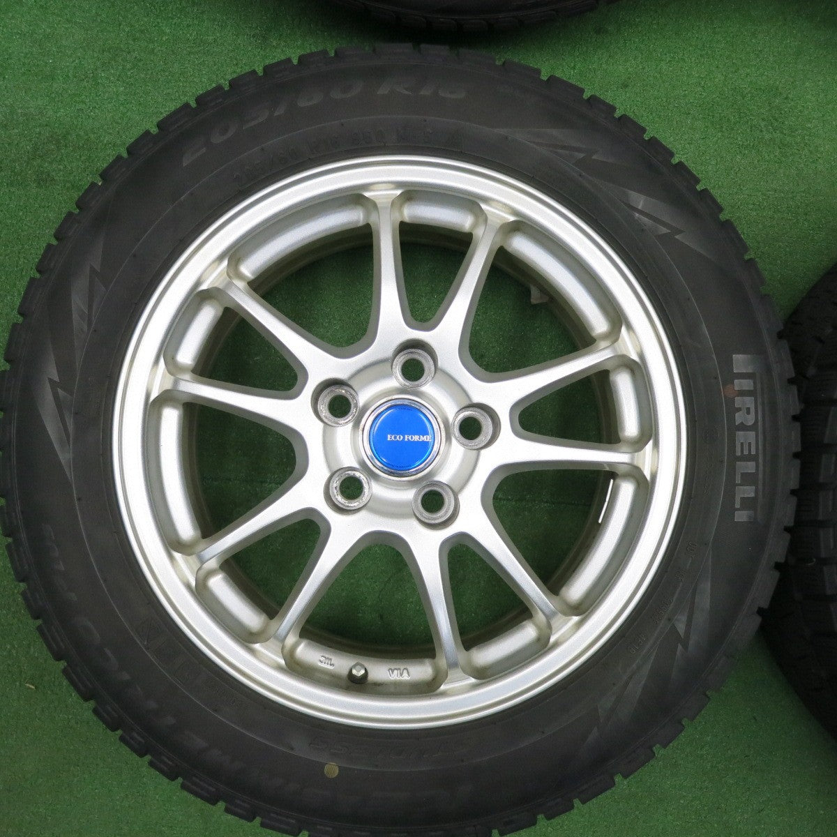 [送料無料] 4本価格★スタッドレス 205/60R16 ピレリ アイスアシンメトリコ プラス ECO FORME エコフォルム 16インチ PCD114.3/5H★4122002TNス