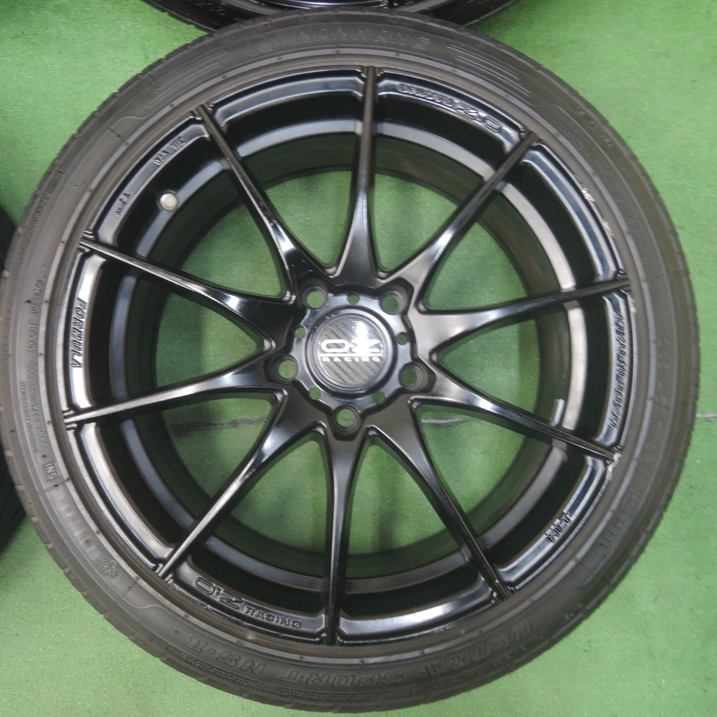 *送料無料* 4本価格★OZ レーシング フォーミュラ HLT 215/45R17 ナンカン ウルトラスポーツ NS-2 17インチ PCD114.3/5H★4071608SYノ