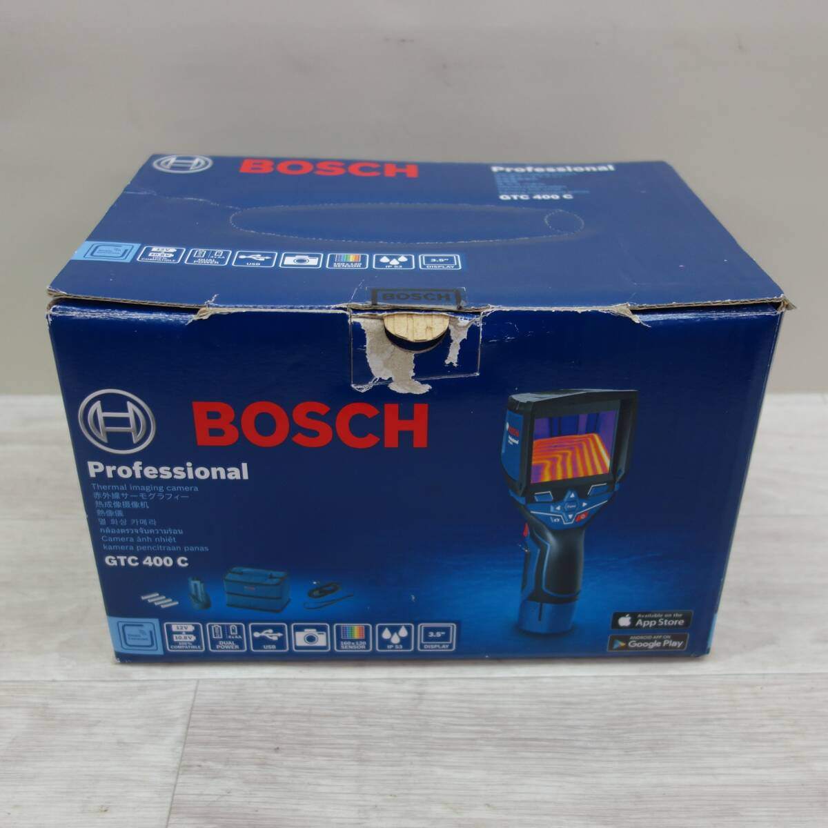 [送料無料] 美品☆BOSCH 赤外線 サーモグラフィー GTC400C 3 601 K83 150 ボッシュ☆