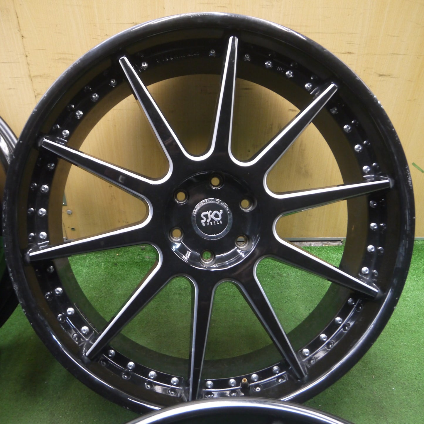 *送料無料* 4本価格★SKY FORGED S206 ホイール 26インチ 26×10J PCD139.7/6H スカイフォージド エスカレード サバーバン等★4022602クホ