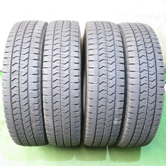 *送料無料* 未使用！23年★トラック タイヤ 205/85R16 117/115N スタッドレス ブリヂストン ブリザック W989 16インチ★4052403クスタ