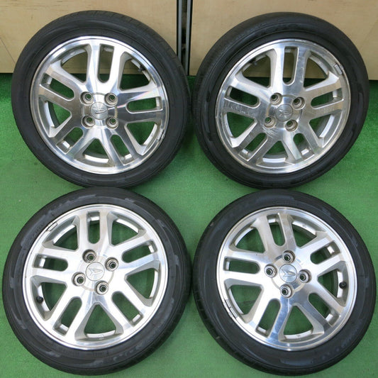 4本価格★ダイハツ ムーヴ カスタム 純正 165/55R15 トーヨー DRB 15インチ PCD100/4H★4041809イノ