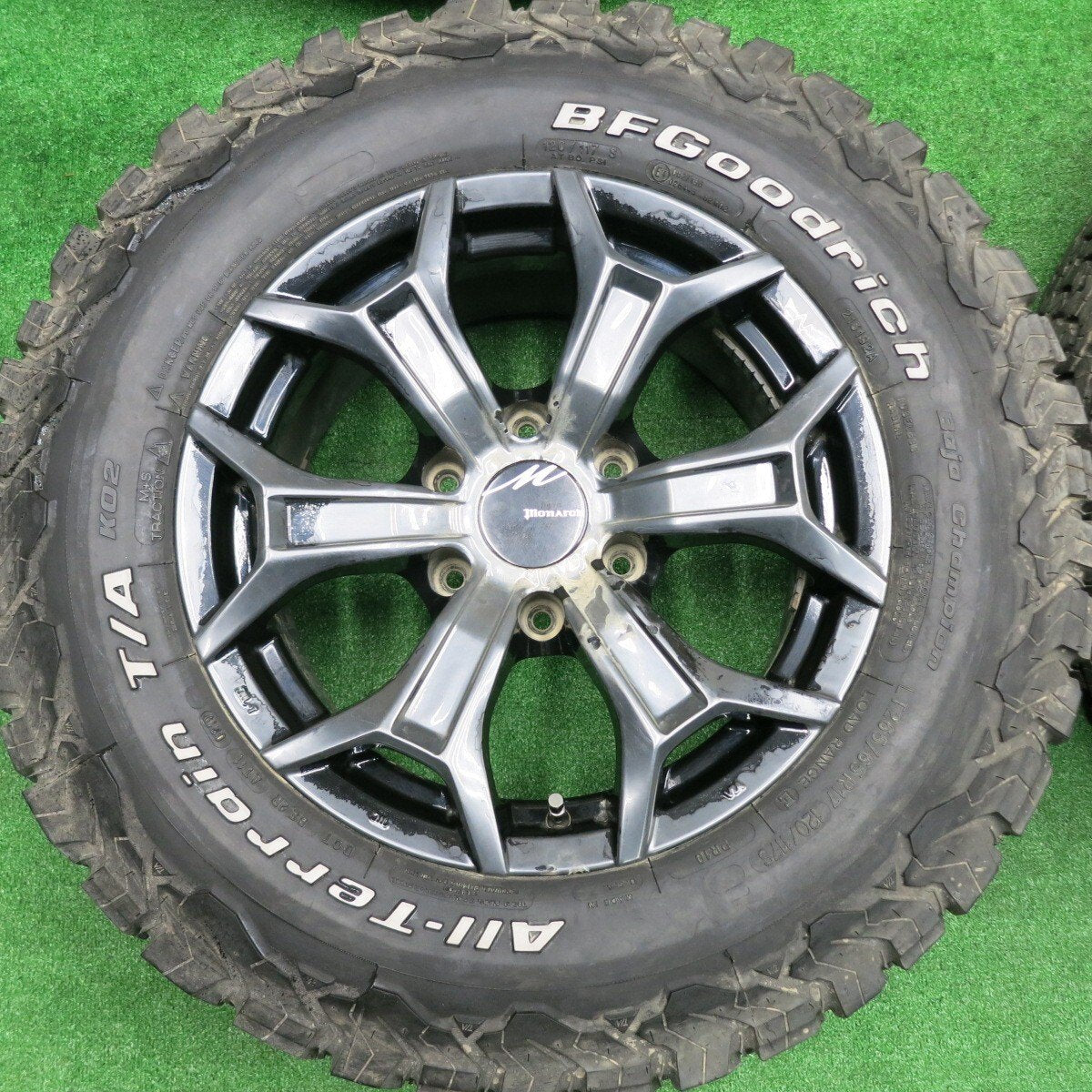 [送料無料] 4本価格★monarch モナーク 265/65R17 120/117S BFグッドリッチ All-Terrain KO2 17インチ PCD139.7/6H★4091204HAノ