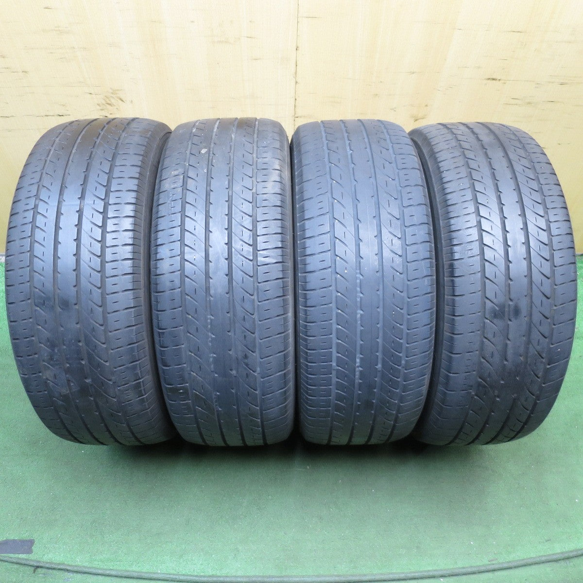 *送料無料* 4本価格★トヨタ 30系 アルファード ヴェルファイア 純正 ハイグロス 235/50R18 トーヨー トランパス R30  PCD114.3/5H★4041604クノ