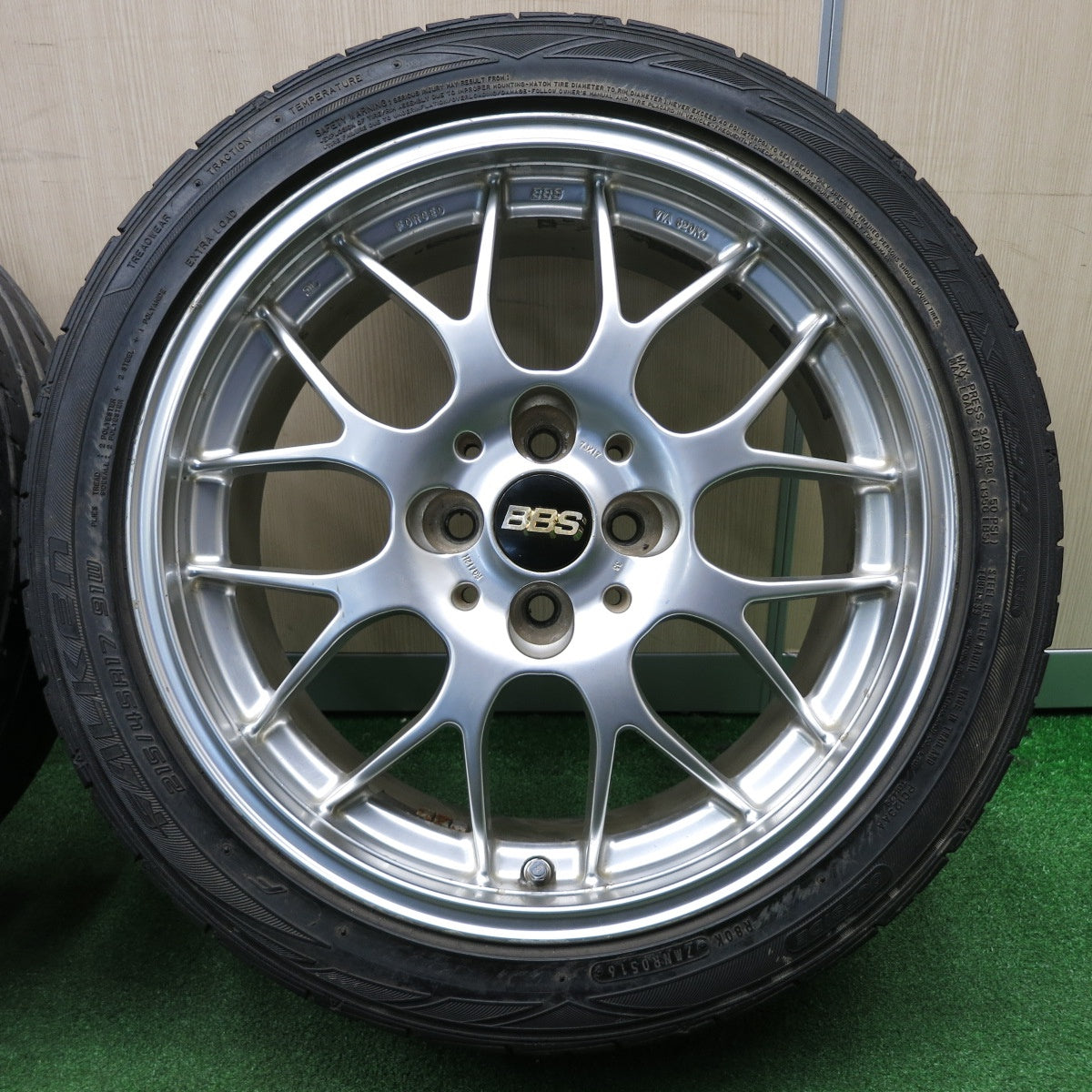 *送料無料* 4本価格★BBS RG712H 鍛造 215/45R17 ファルケン ZIEX ZE914 17インチ  PCD100/4H★4031806NJノ