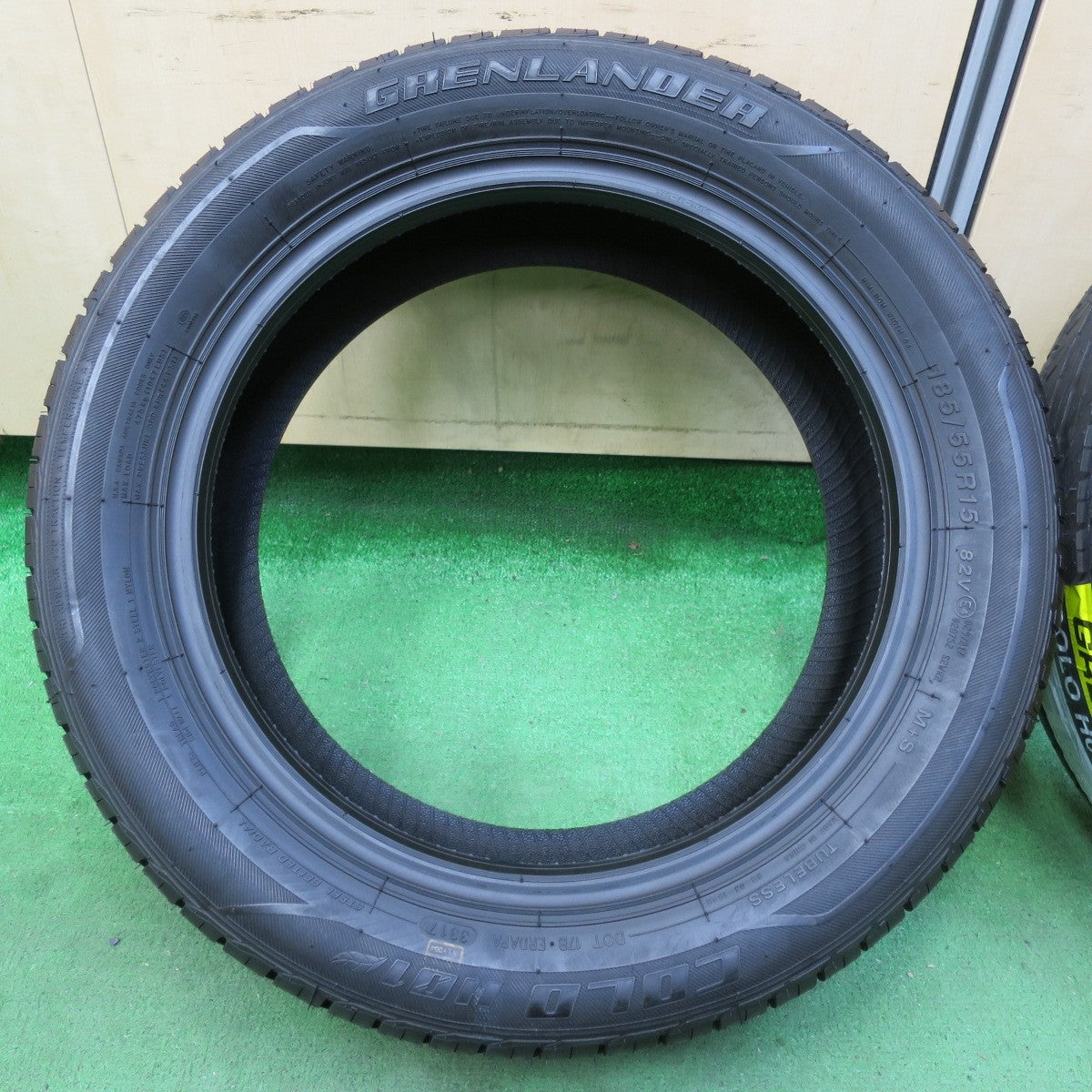 [送料無料] 未使用★185/55R15 グリンランダー COLO H01 タイヤ 15インチ bB パッソ ヴィッツ 等★4110507イノタ