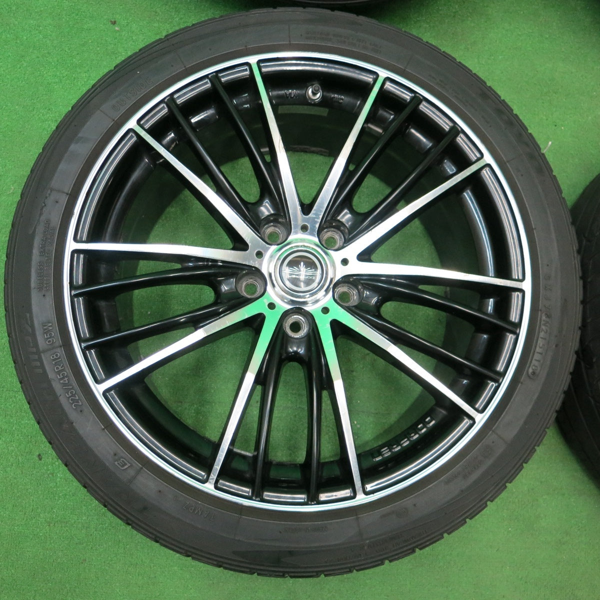 *送料無料* 4本価格★DORFREN 225/45R18 トーヨー トランパス MPZ ドルフレン 18インチ PCD114.3/5H★4050801ナノ