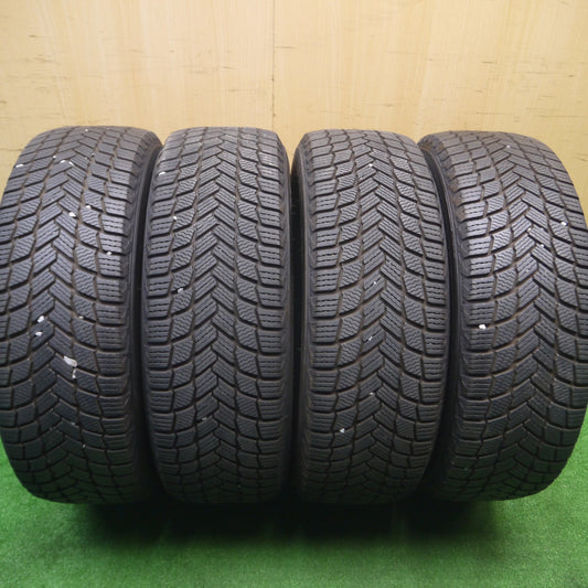 *送料無料* バリ溝！22年！9.5分以上★スタッドレス 225/65R17 ミシュラン X-ICE SNOW SUV タイヤ 17インチ レクサス NX ハリアー RAV4 等★4091305Hスタ