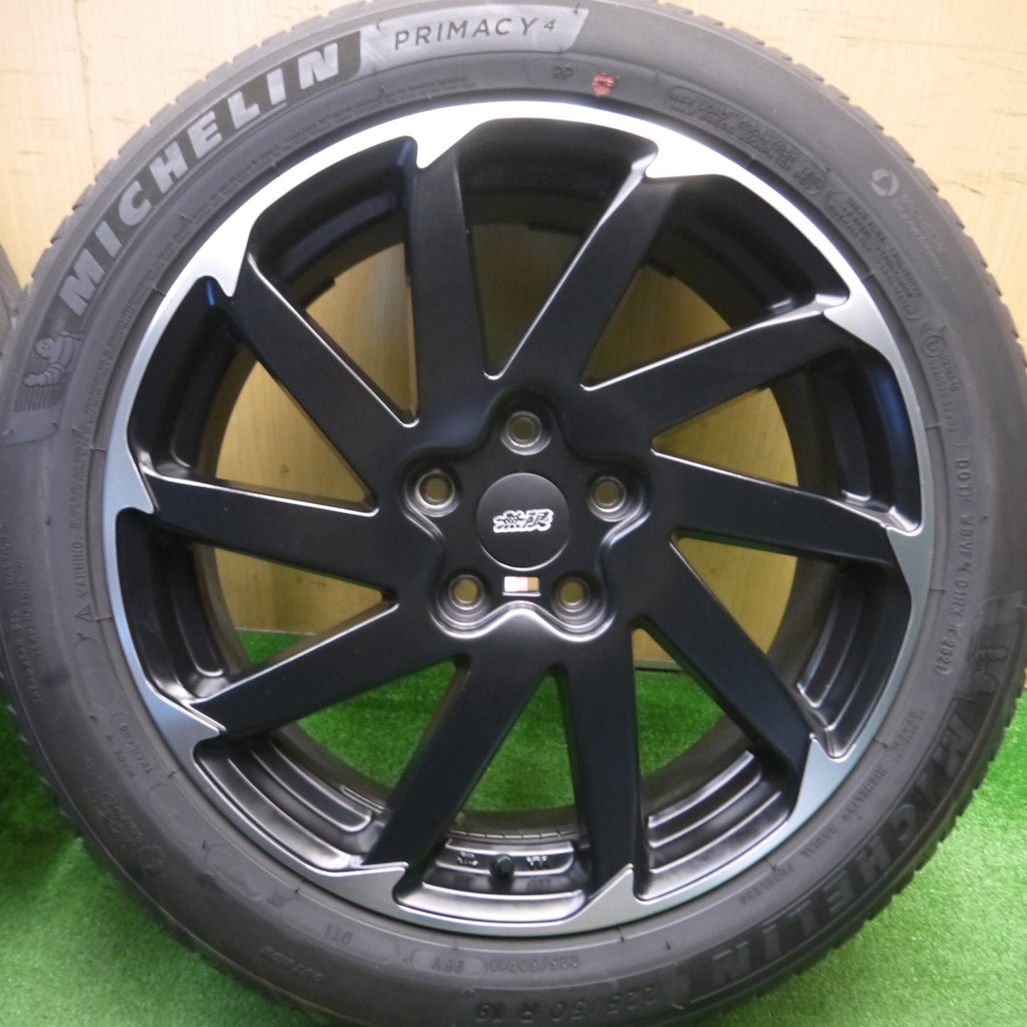 [送料無料] 希少！レア！キレイ！21年★MUGEN 無限 CU10 225/50R18 ミシュラン プライマシー4 18インチ PCD114.3/5H★5012104Hノ