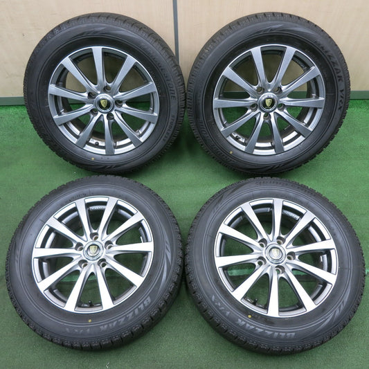 *送料無料* バリ溝！9分★スタッドレス 205/60R16 ブリヂストン ブリザック VRX MANARAY SPORT マナレイ 16インチ PCD114.3/5H★4040311TNス