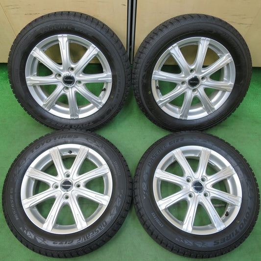 [送料無料] タイヤほぼ未使用！23年！キレイ★スタッドレス 165/65R15 トーヨー オブザーブ GIZ2 BALMINUM バルミナ 15インチ PCD100/4H★4111312イス