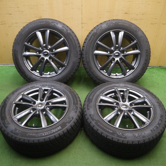 *送料無料* 超バリ溝！23年！ほぼ10分★スタッドレス 205/60R16 ネクセン ウィンガード アイス2 NIRVANA NV ニルバーナ 16インチ PCD114.3/5H★4032607Hス