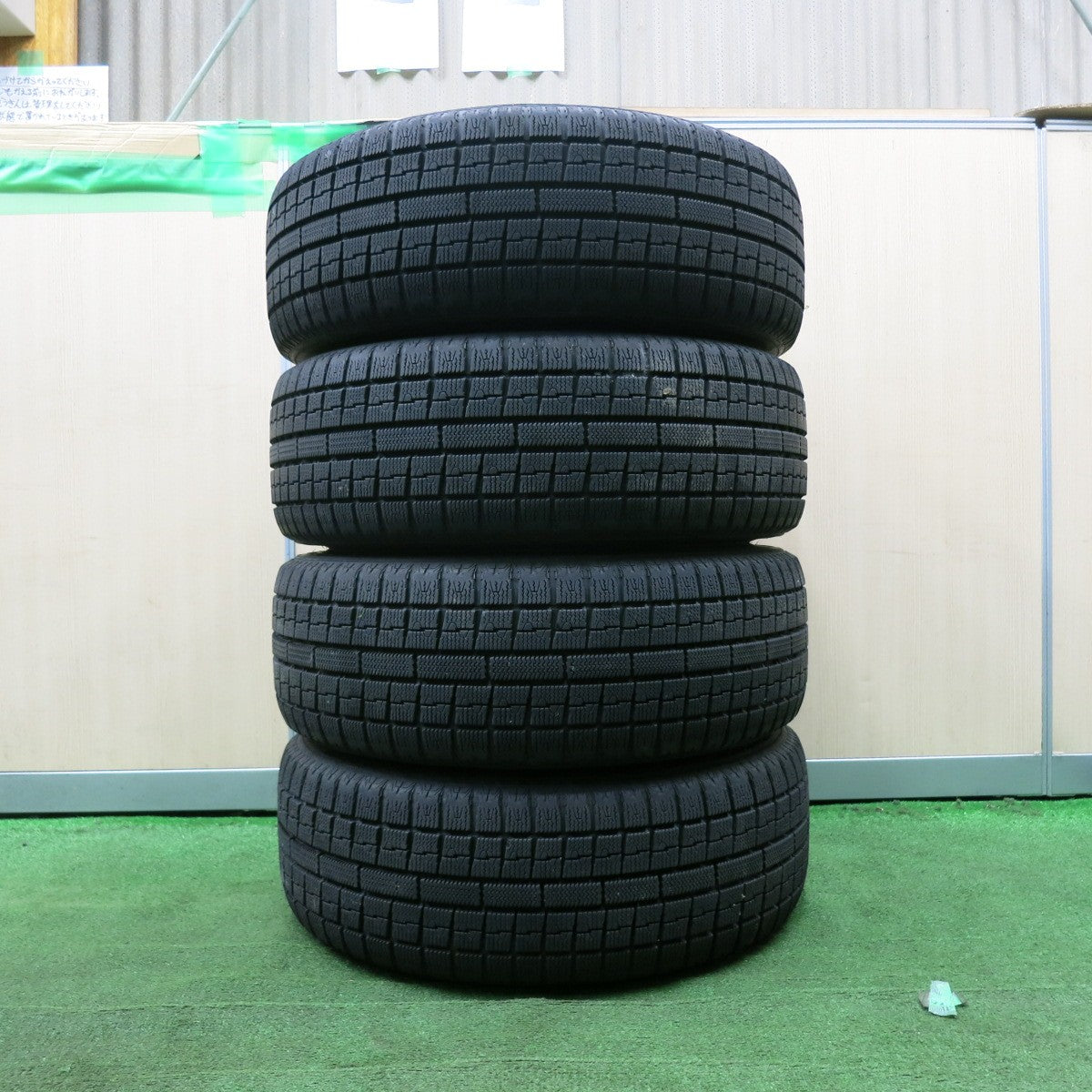 *送料無料* バリ溝！キレイ！9分★スタッドレス 215/45R18 トーヨー ガリット G5 RiZLEY ライツレー 18インチ PCD114.3/5H★4051809NJス