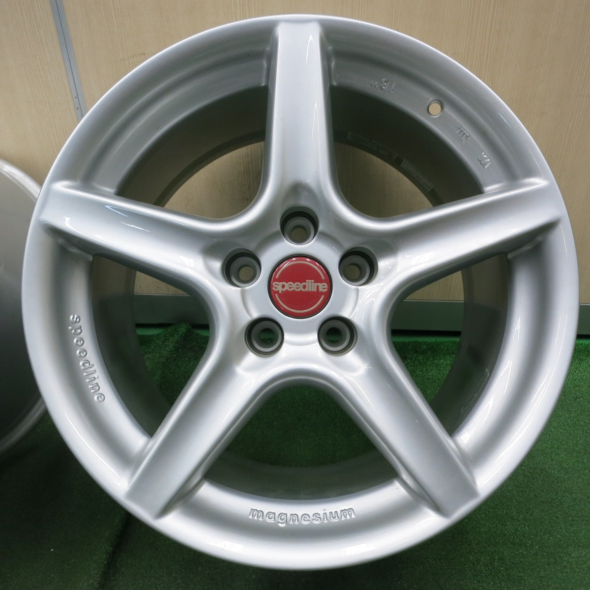 *送料無料* 未使用！激レア★Speedline magnesium ホイール 18インチ 18×10J スピードライン マグネシウム PCD114.3/5H★4062805NJホ