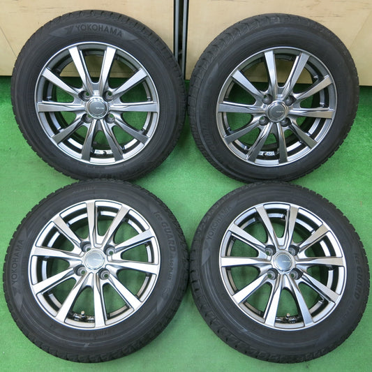 *送料無料* バリ溝！キレイ！9分★スタッドレス 165/65R14 ヨコハマ アイスガード iG50 プラス GRASS グラス 14インチ PCD100/4H★4042704イス